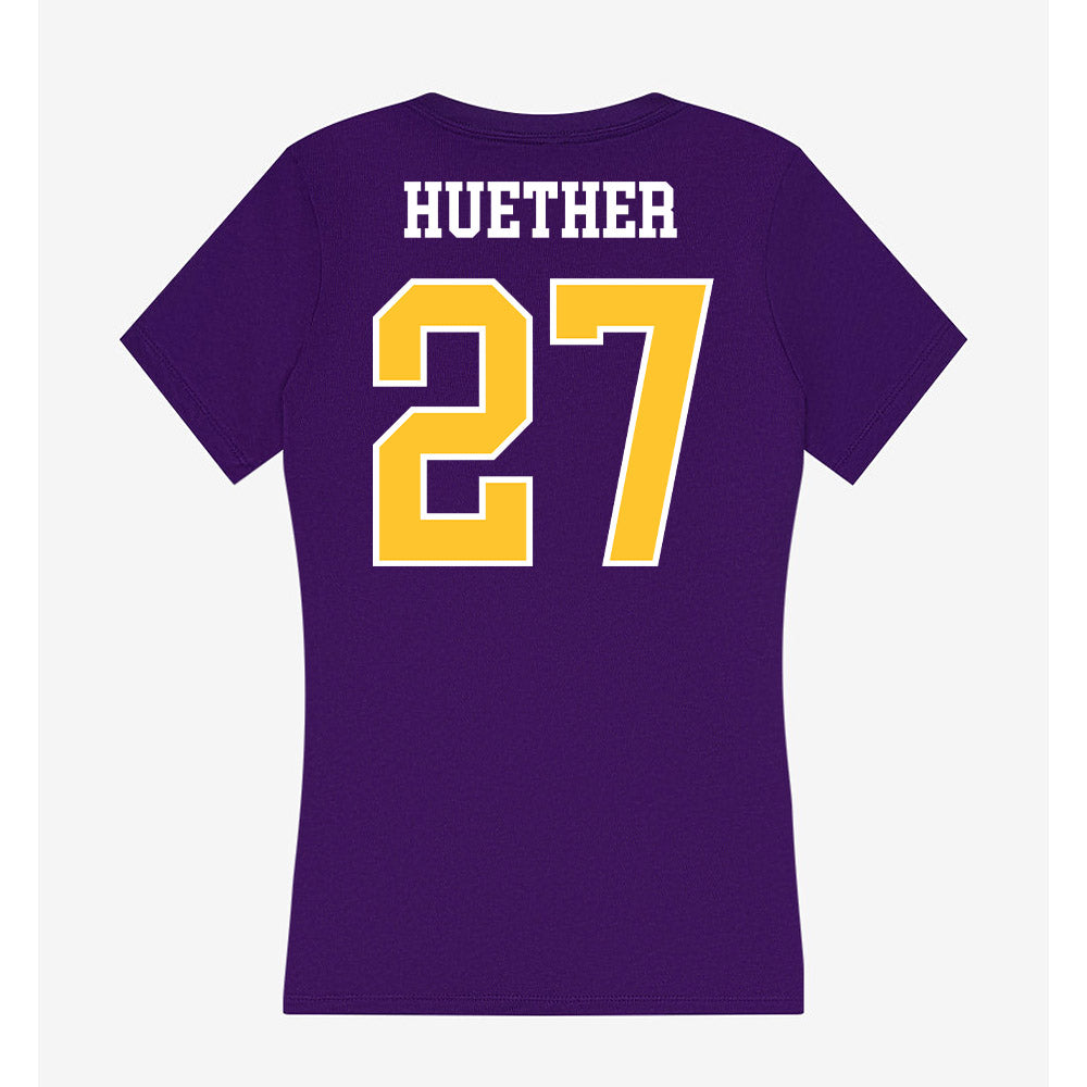 East Carolina - NCAA Football : Elliot Huether - Classic Shersey Women's V-Neck T-Shirt-1