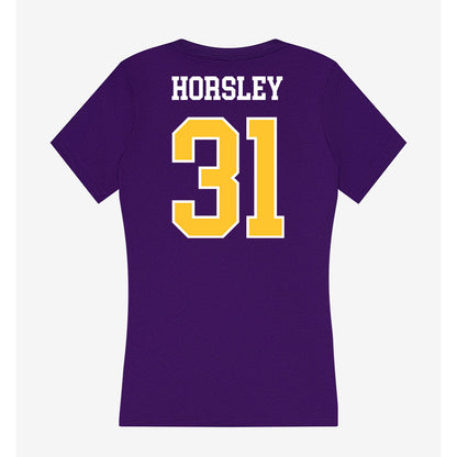 East Carolina - NCAA Football : Derrion Horsley - Classic Shersey Women's V-Neck T-Shirt-1