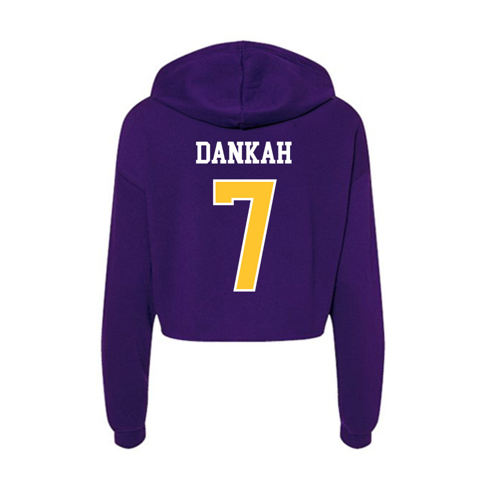 East Carolina - NCAA Football : Samuel Dankah - Classic Shersey Women's Crop Fleece Hoodie-1