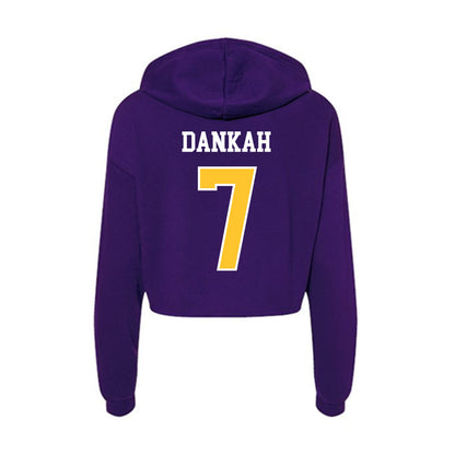 East Carolina - NCAA Football : Samuel Dankah - Classic Shersey Women's Crop Fleece Hoodie-1