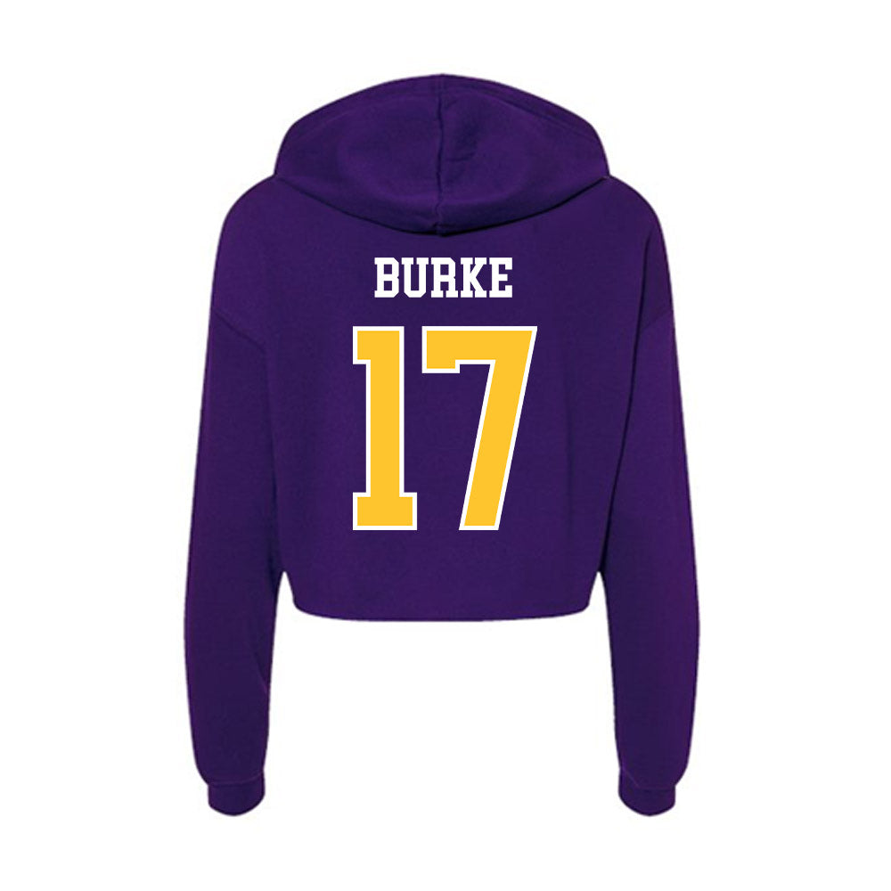 East Carolina - NCAA Football : Trey Burke - Classic Shersey Women's Crop Fleece Hoodie-1