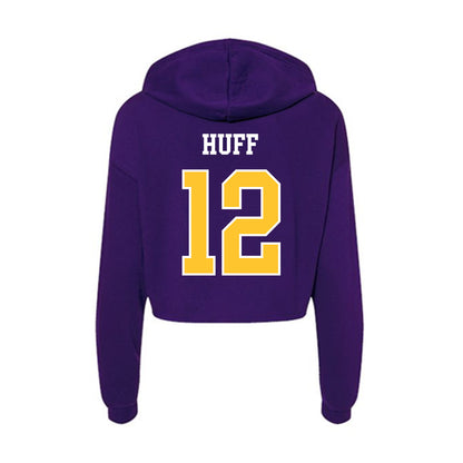 East Carolina - NCAA Women's Volleyball : Aulie Huff - Classic Shersey Women's Crop Fleece Hooded Sweatshirt-1