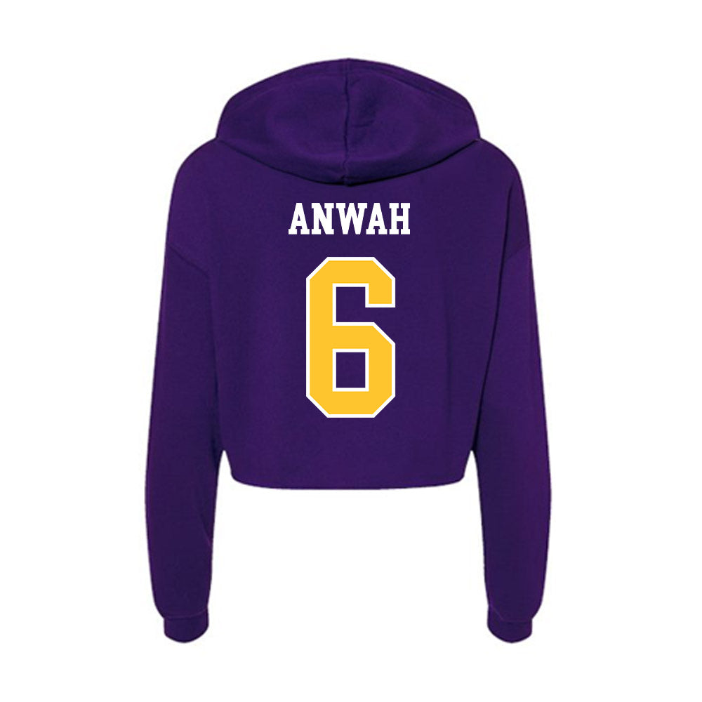 East Carolina - NCAA Women's Volleyball : Olivia Anwah - Classic Shersey Women's Crop Fleece Hoodie-1