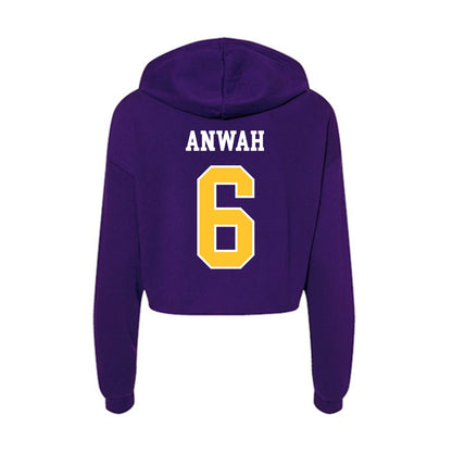East Carolina - NCAA Women's Volleyball : Olivia Anwah - Classic Shersey Women's Crop Fleece Hoodie-1