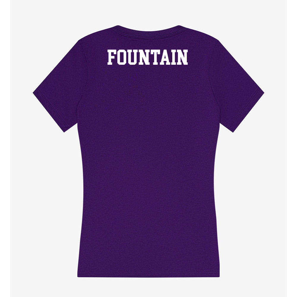 East Carolina - NCAA Men's Track & Field : Rashun Fountain - Classic Shersey Women's V-Neck T-Shirt-1