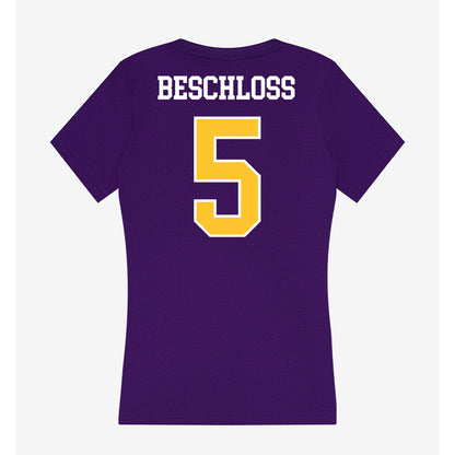 East Carolina - NCAA Baseball : Gabe Beschloss - Classic Shersey Women's V-Neck T-Shirt-1