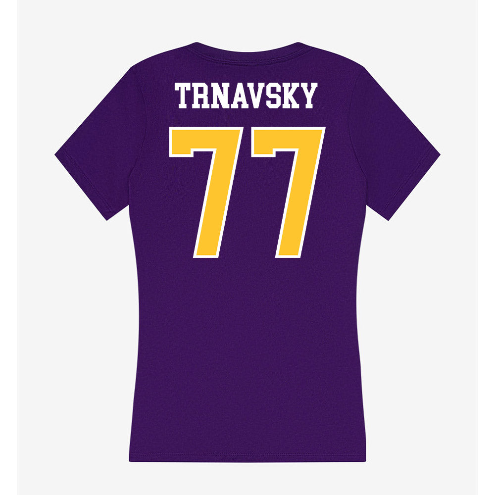 East Carolina - NCAA Football : Cooper Trnavsky - Classic Shersey Women's V-Neck T-Shirt-1