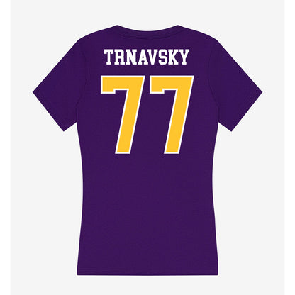 East Carolina - NCAA Football : Cooper Trnavsky - Classic Shersey Women's V-Neck T-Shirt-1