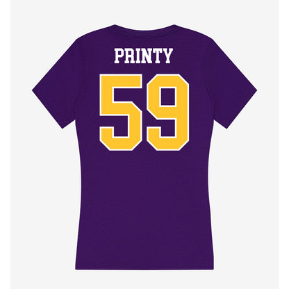 East Carolina - NCAA Football : Reagan Printy - Classic Shersey Women's V-Neck T-Shirt-1