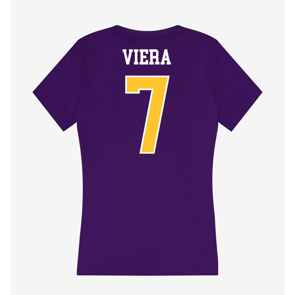 East Carolina - NCAA Women's Soccer : Juliana Viera - Classic Shersey Women's V-Neck T-Shirt-1