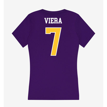East Carolina - NCAA Women's Soccer : Juliana Viera - Classic Shersey Women's V-Neck T-Shirt-1