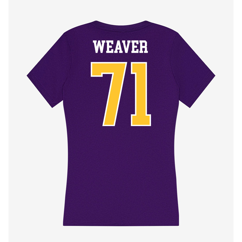East Carolina - NCAA Football : Bryce Weaver - Classic Shersey Women's V-Neck T-Shirt-1