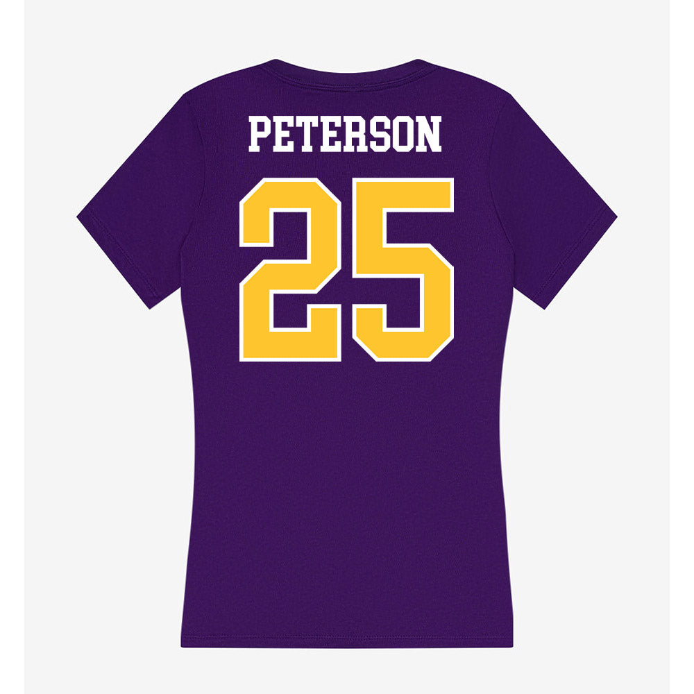 East Carolina - NCAA Football : Christian Peterson - Classic Shersey Women's V-Neck T-Shirt-1
