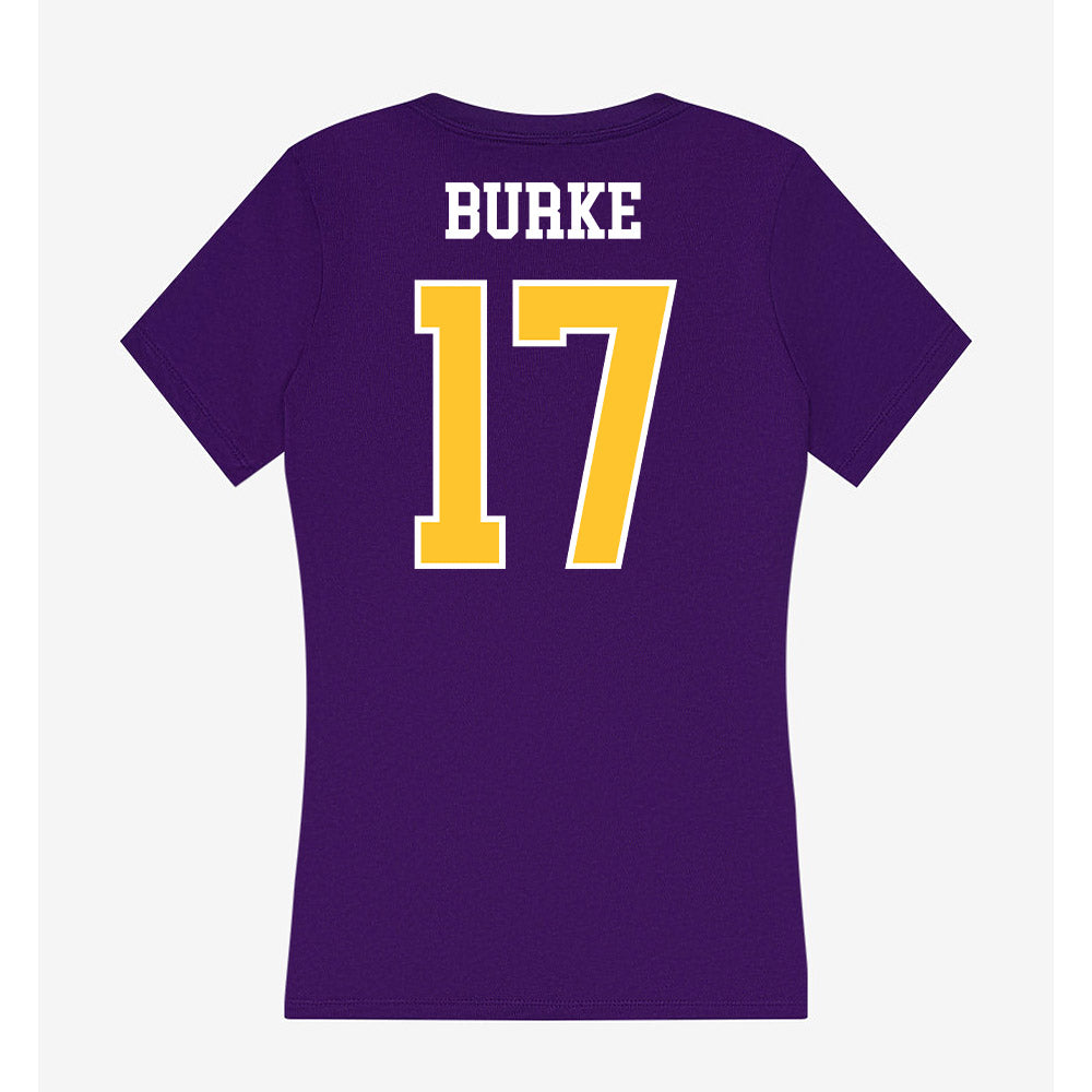 East Carolina - NCAA Football : Trey Burke - Classic Shersey Women's V-Neck T-Shirt-1