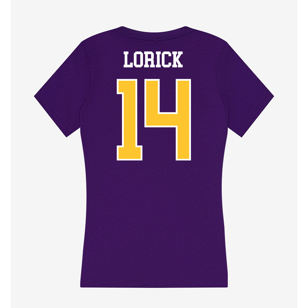 East Carolina - NCAA Football : Dillon Lorick - Classic Shersey Women's V-Neck T-Shirt-1