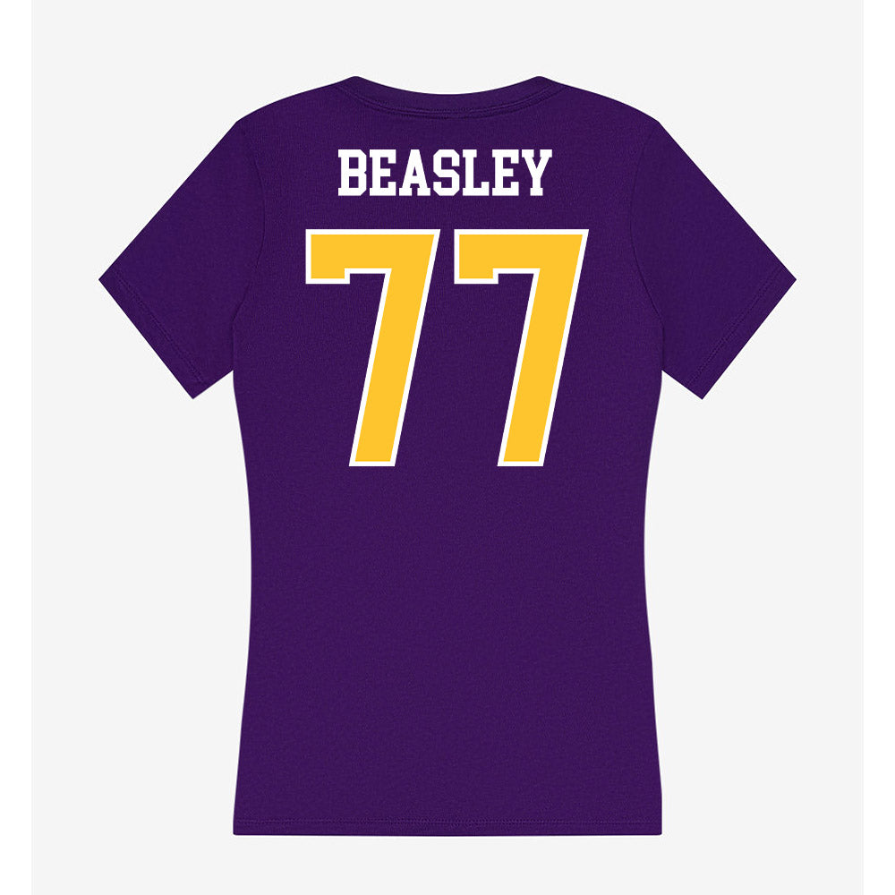 East Carolina - NCAA Baseball : Brett Beasley - Classic Shersey Women's V-Neck T-Shirt-1