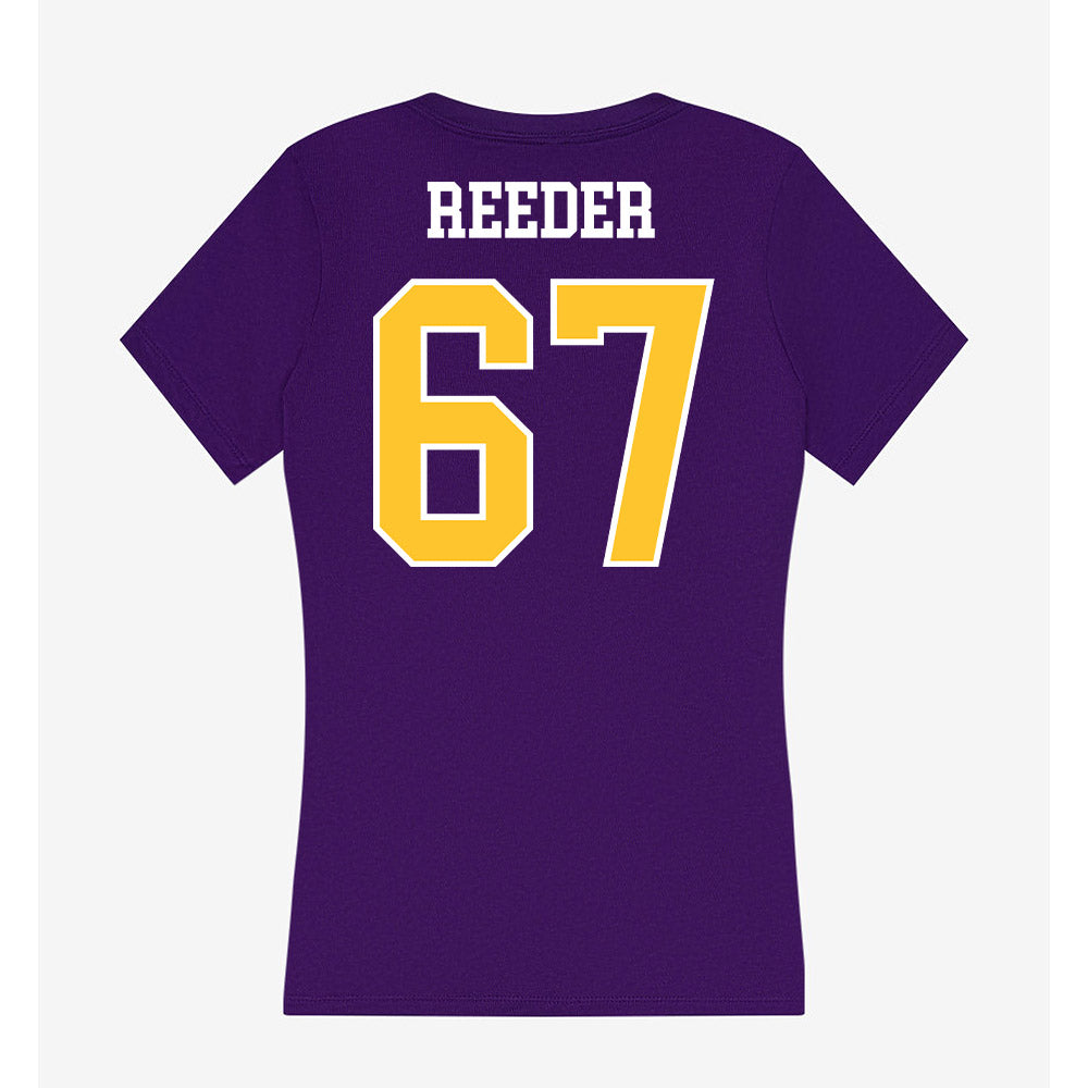 East Carolina - NCAA Football : Peyton Reeder - Classic Shersey Women's V-Neck T-Shirt-1