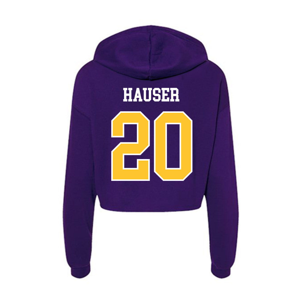 East Carolina - NCAA Women's Soccer : Savannah Hauser - Classic Shersey Women's Crop Fleece Hoodie-1
