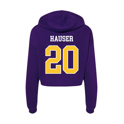 East Carolina - NCAA Women's Soccer : Savannah Hauser - Classic Shersey Women's Crop Fleece Hoodie-1