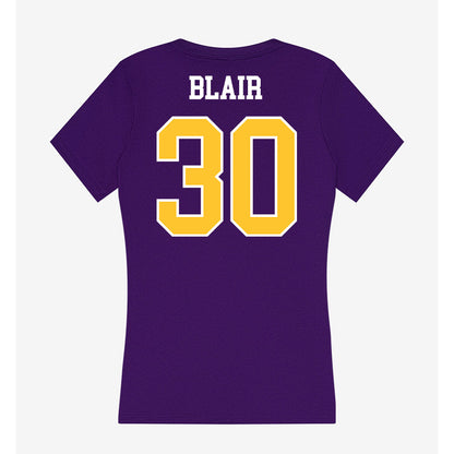 East Carolina - NCAA Women's Basketball : Sara Lee Blair - Classic Shersey Women's V-Neck T-Shirt-1
