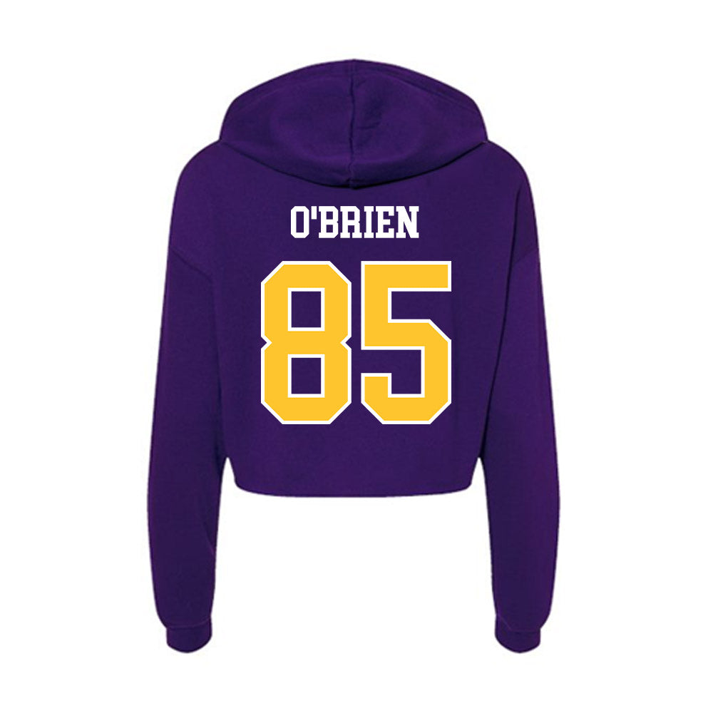 East Carolina - NCAA Football : Triston O'Brien - Classic Shersey Women's Crop Fleece Hoodie-1