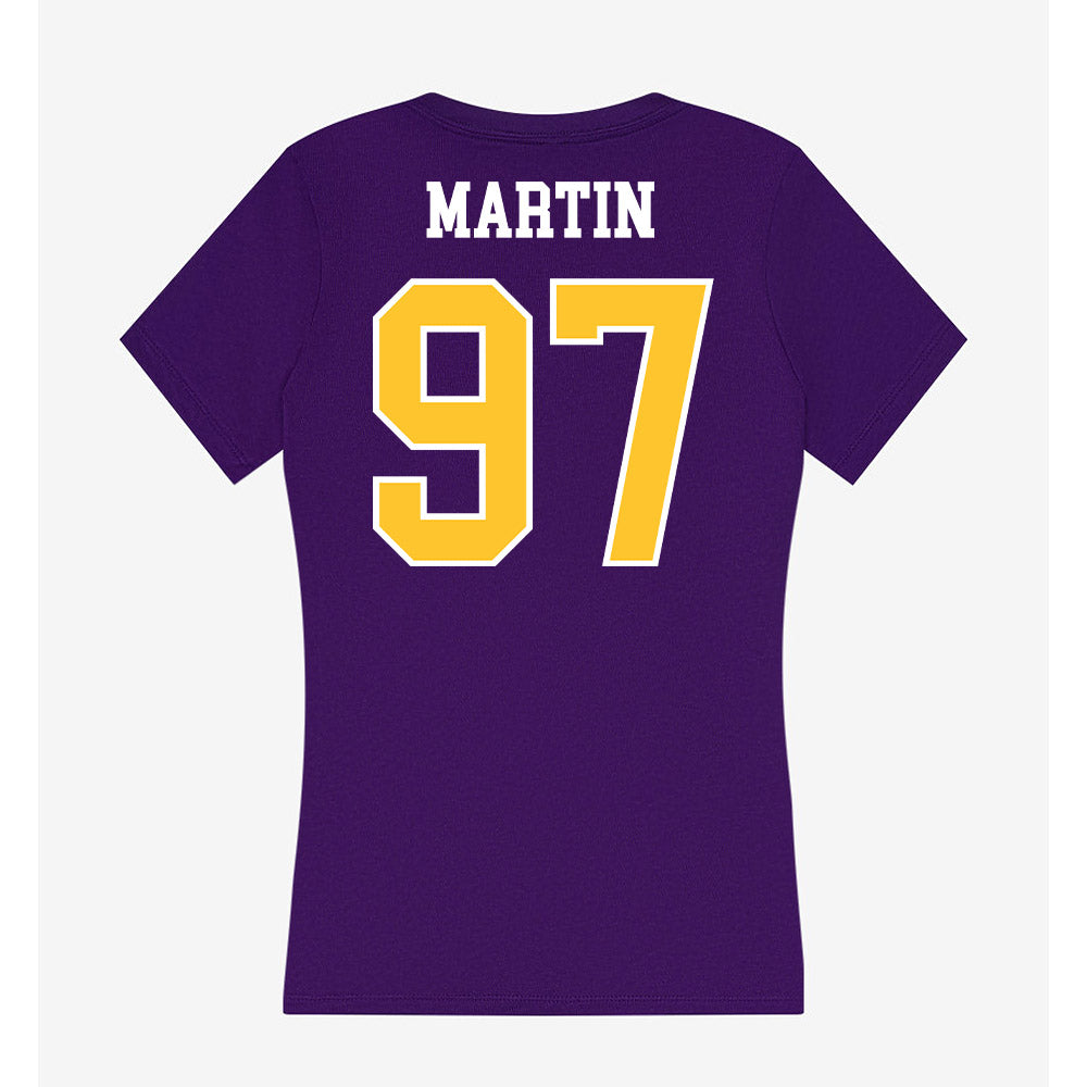 East Carolina - NCAA Football : Jacoby Martin - Classic Shersey Women's V-Neck T-Shirt-1