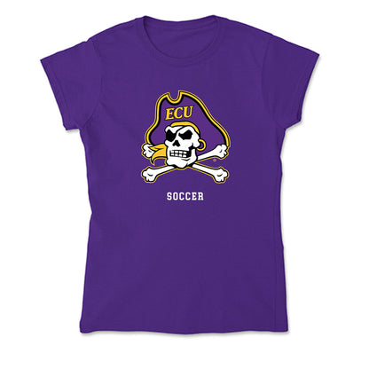 East Carolina - NCAA Women's Soccer : Sofia Serrano - Classic Shersey Soft Style Women’s T-Shirt-0