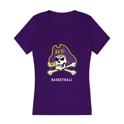 East Carolina - NCAA Women's Basketball : Sara Lee Blair - Classic Shersey Women's V-Neck T-Shirt-0