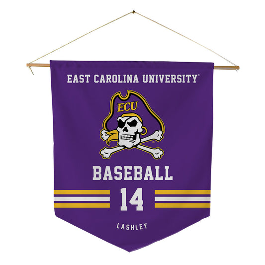 East Carolina - NCAA Baseball : Matt Lashley - Pennant - 18" x 21"-0