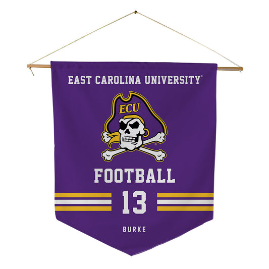 East Carolina - NCAA Football : Trey Burke - Pennant - 18" x 21"-0