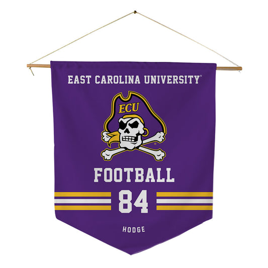 East Carolina - NCAA Football : Connor Hodge - Pennant - 18" x 21"-0