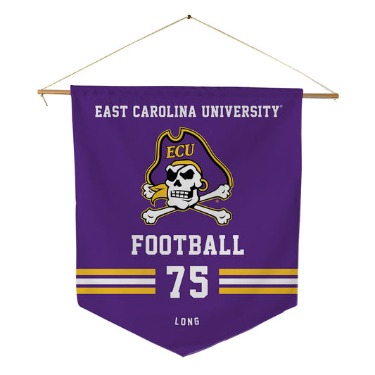 East Carolina - NCAA Football : Kyle Long - Pennant - 18" x 21"-0