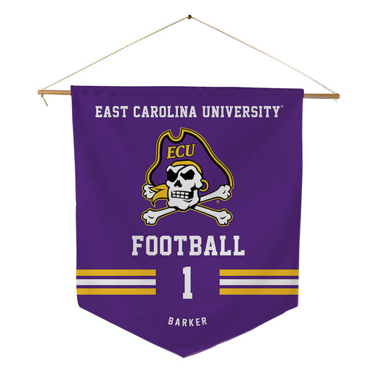 East Carolina - NCAA Football : Jackson Barker - Pennant - 18" x 21"-0