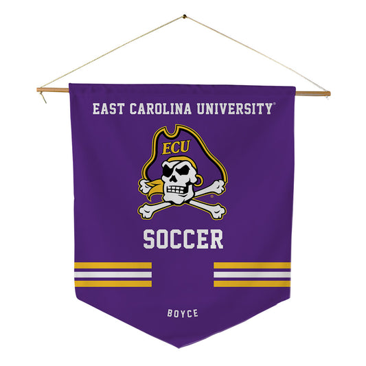 East Carolina - NCAA Women's Soccer : Isabella Boyce - Pennant - 18" x 21"-0