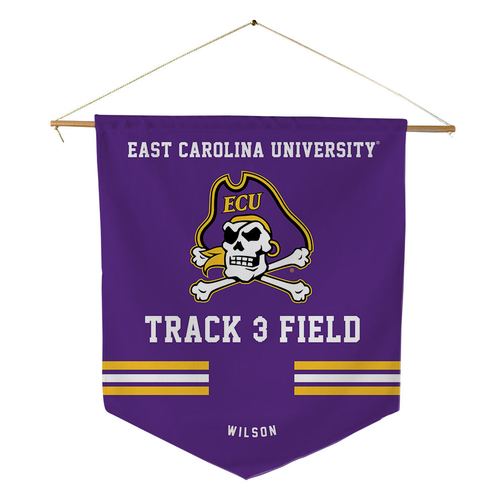 East Carolina - NCAA Men's Track & Field : Jayden Wilson - Pennant - 18" x 21"-0