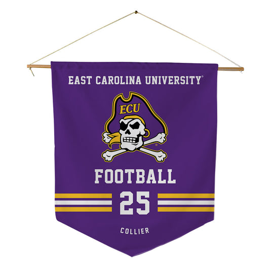East Carolina - NCAA Football : Stephen Collier - Pennant - 18" x 21"-0