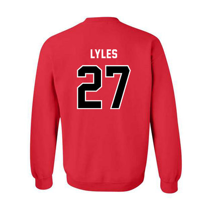 Western Kentucky - NCAA Baseball : Zach Lyles - Classic Shersey Crewneck Sweatshirt-1
