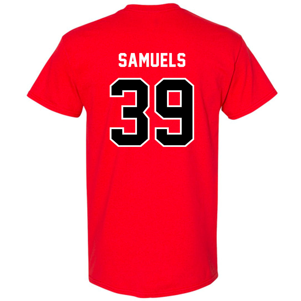 Western Kentucky - NCAA Baseball : Kaine Samuels - Classic Shersey T-Shirt-1