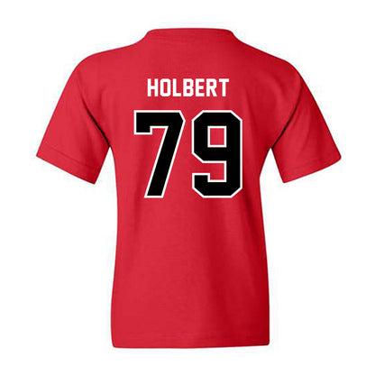 Western Kentucky - NCAA Football : Asa Holbert - Classic Shersey Youth T-Shirt-1