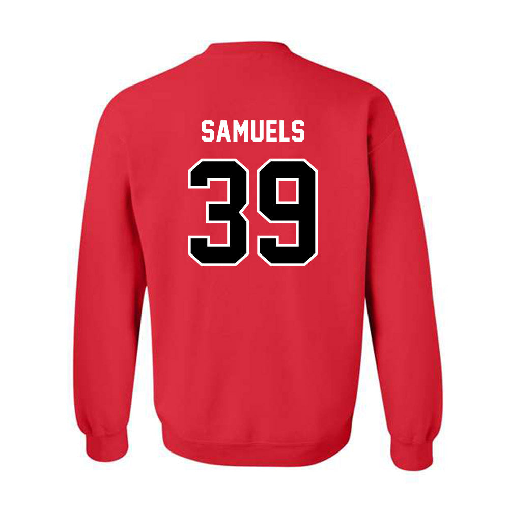 Western Kentucky - NCAA Baseball : Kaine Samuels - Classic Shersey Crewneck Sweatshirt-1