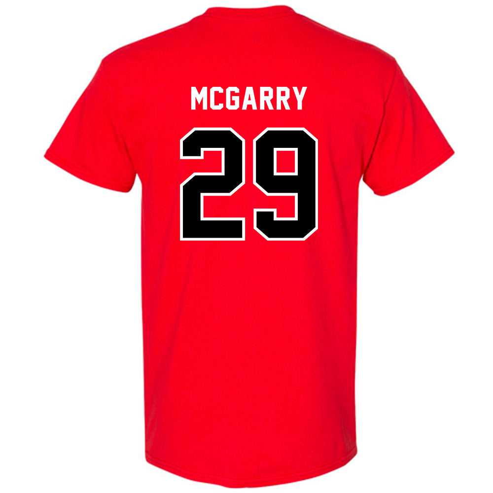 Western Kentucky - NCAA Baseball : Mac McGarry - Classic Shersey T-Shirt-1