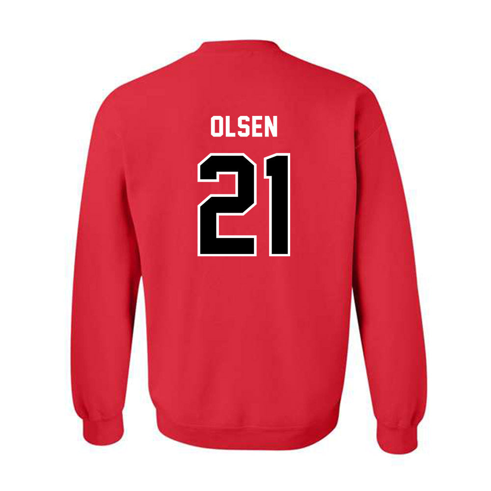 Western Kentucky - NCAA Baseball : Gage Olsen - Classic Shersey Crewneck Sweatshirt-1