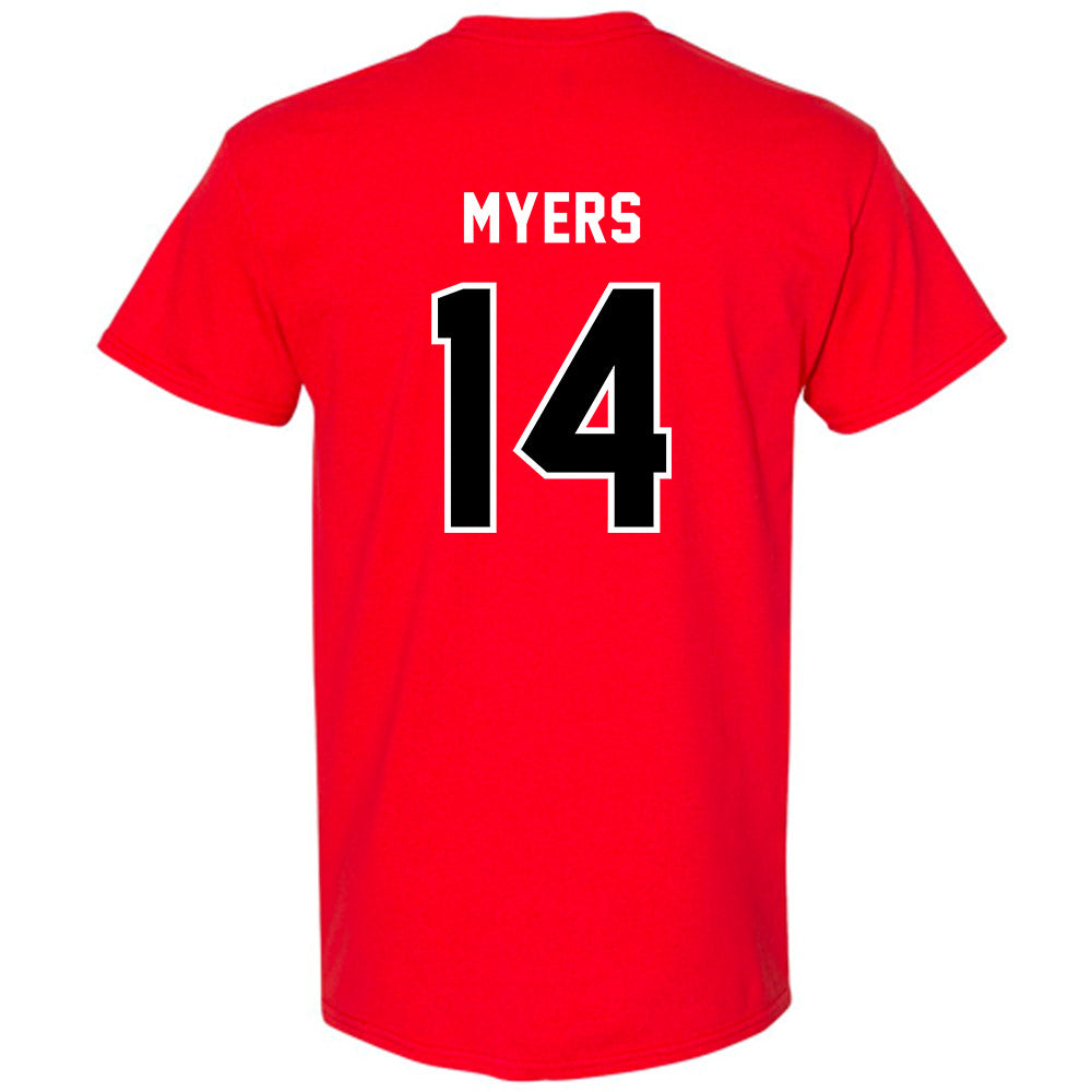 Western Kentucky - NCAA Football : Braxton Myers - Classic Shersey T-Shirt-1