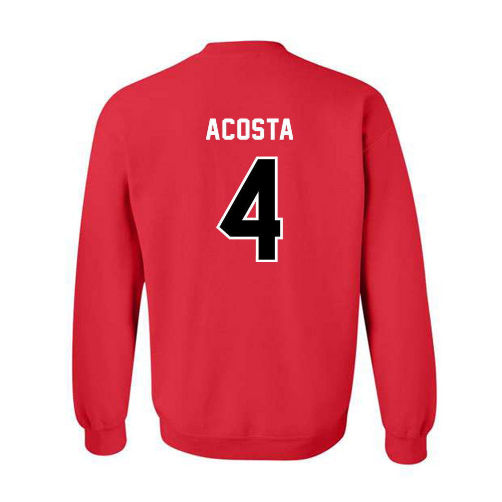 Western Kentucky - NCAA Baseball : JP Acosta - Classic Shersey Crewneck Sweatshirt-1