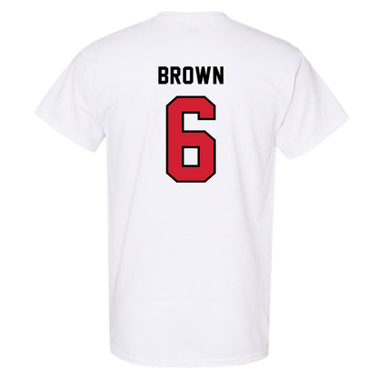 Western Kentucky - NCAA Football : Justin Brown - Classic Shersey T-Shirt-1