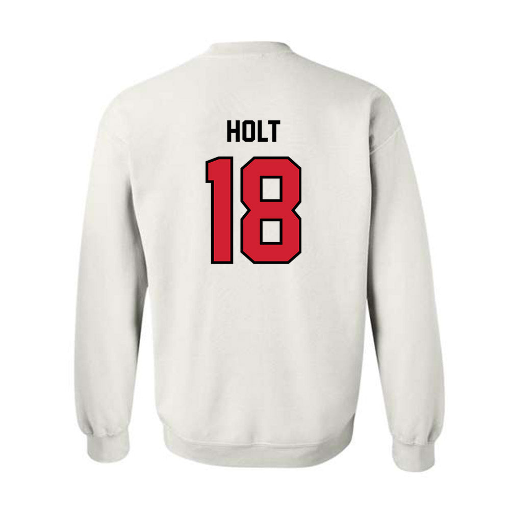 Western Kentucky - NCAA Baseball : Ka'olu Holt - Classic Shersey Crewneck Sweatshirt-1