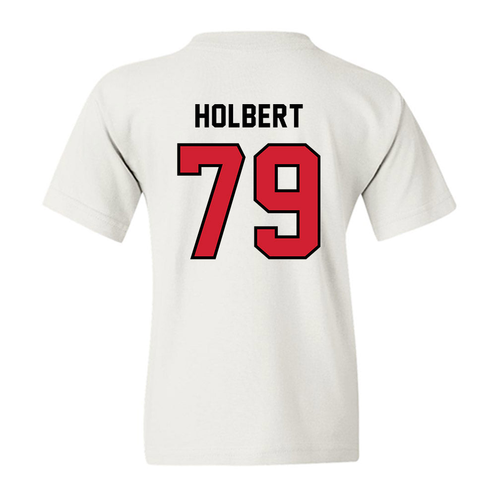 Western Kentucky - NCAA Football : Asa Holbert - Classic Shersey Youth T-Shirt-1