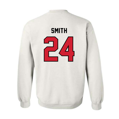 Western Kentucky - NCAA Football : Fonzy Smith - Classic Shersey Crewneck Sweatshirt-1