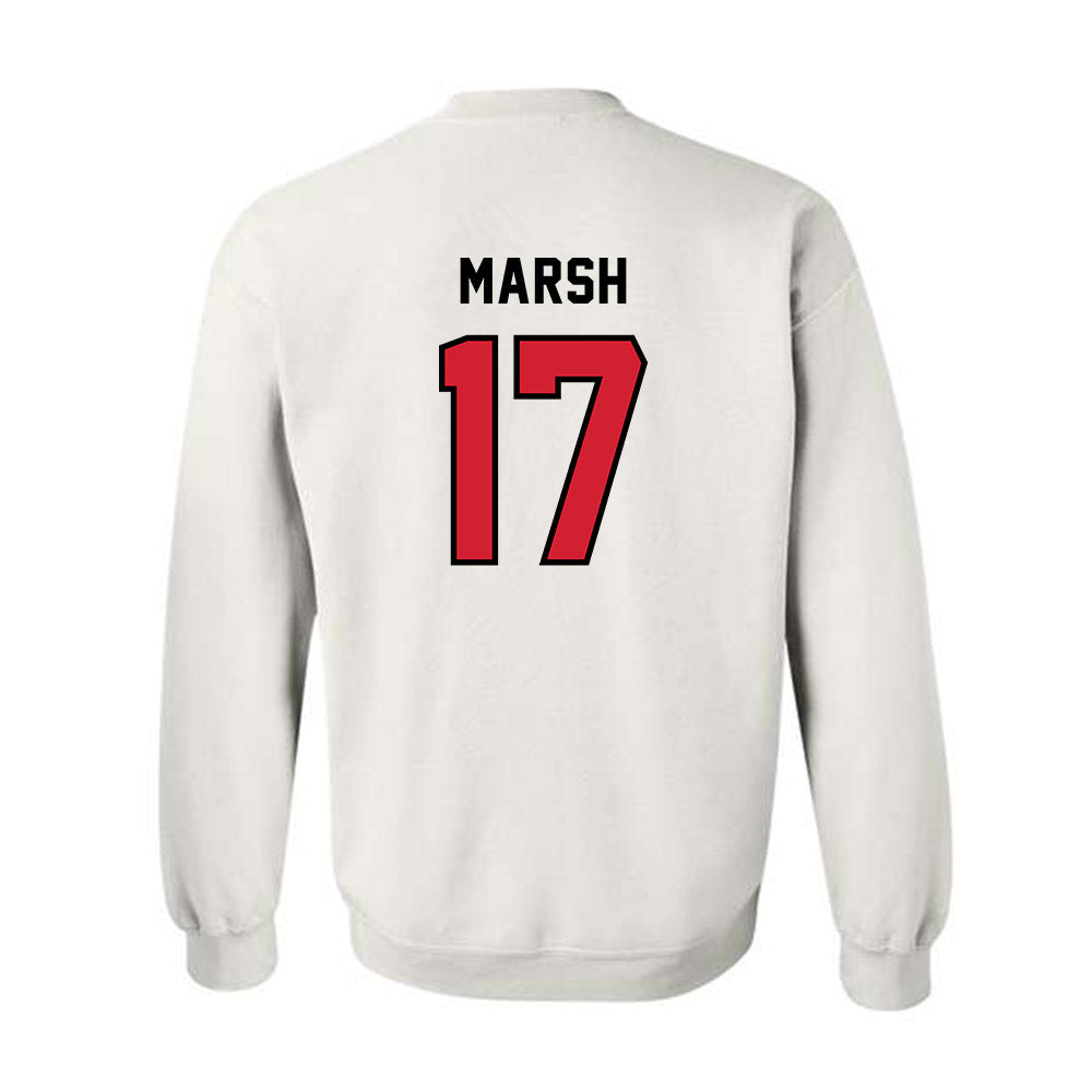 Western Kentucky - NCAA Baseball : Ty Marsh - Classic Shersey Crewneck Sweatshirt-1