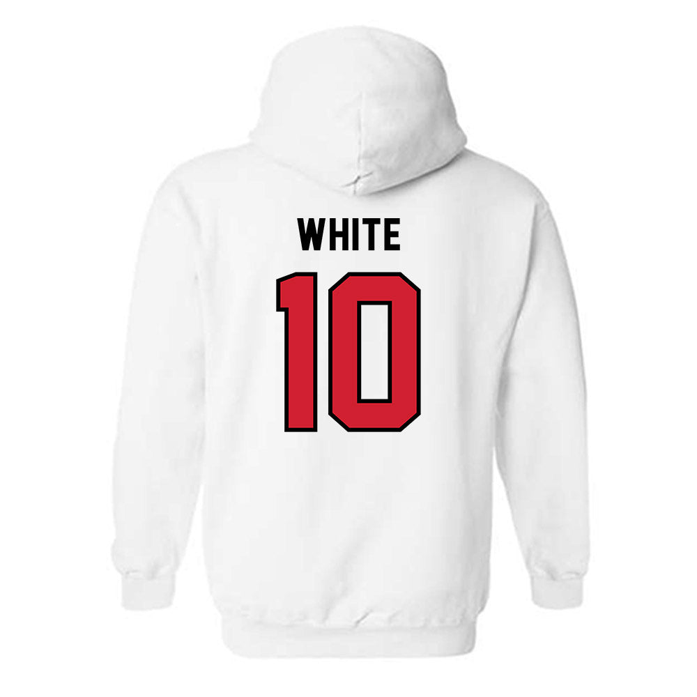 Western Kentucky - NCAA Football : Christian White - Classic Shersey Hooded Sweatshirt-1